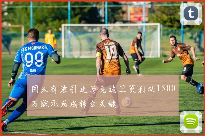 国米有意引进马竞边卫莫利纳1500万欧元或成转会关键